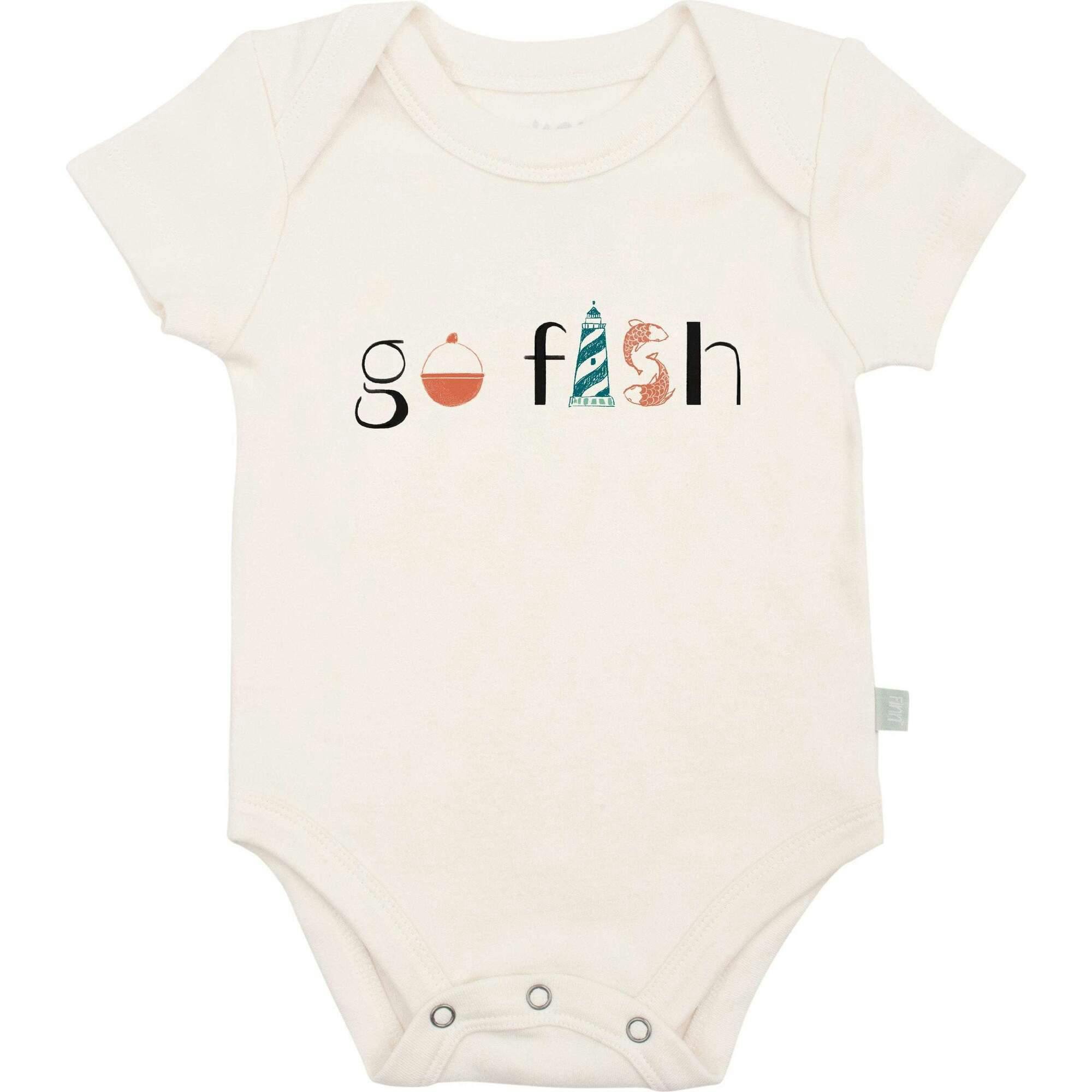 graphic bodysuit | go fish