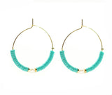 Windansea Hoops ~ Salty Shells