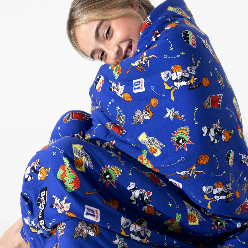 Space Jam Bamboo Sherpa Blanket