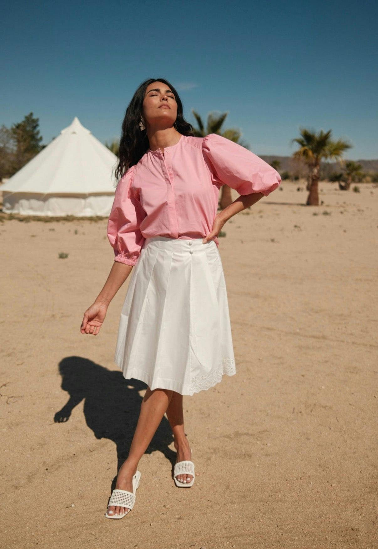 PUFF SLEEVE BLOUSE