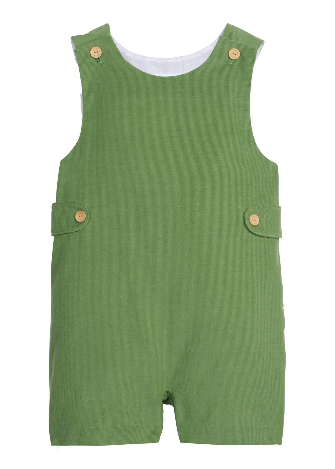 Button Tab John John - Watercress Corduroy