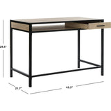 Alan 1 Drawer 1 Shelf Desk