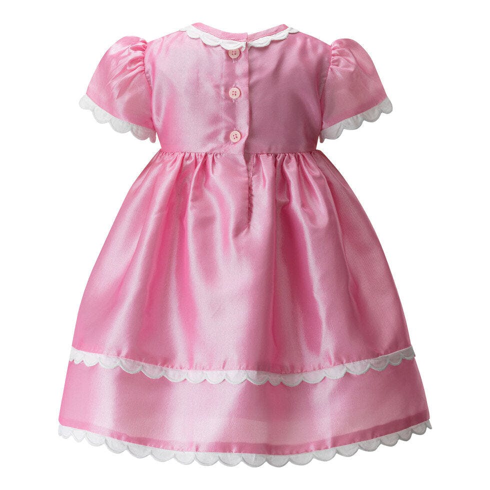 Eloise Taffeta Scalloped Dress and Bloomers