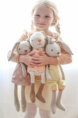Knit Bunny Plush - Luella