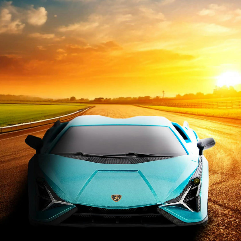 CMJ RC Car: RC Lamborghini Sian FKP 37 - Blue