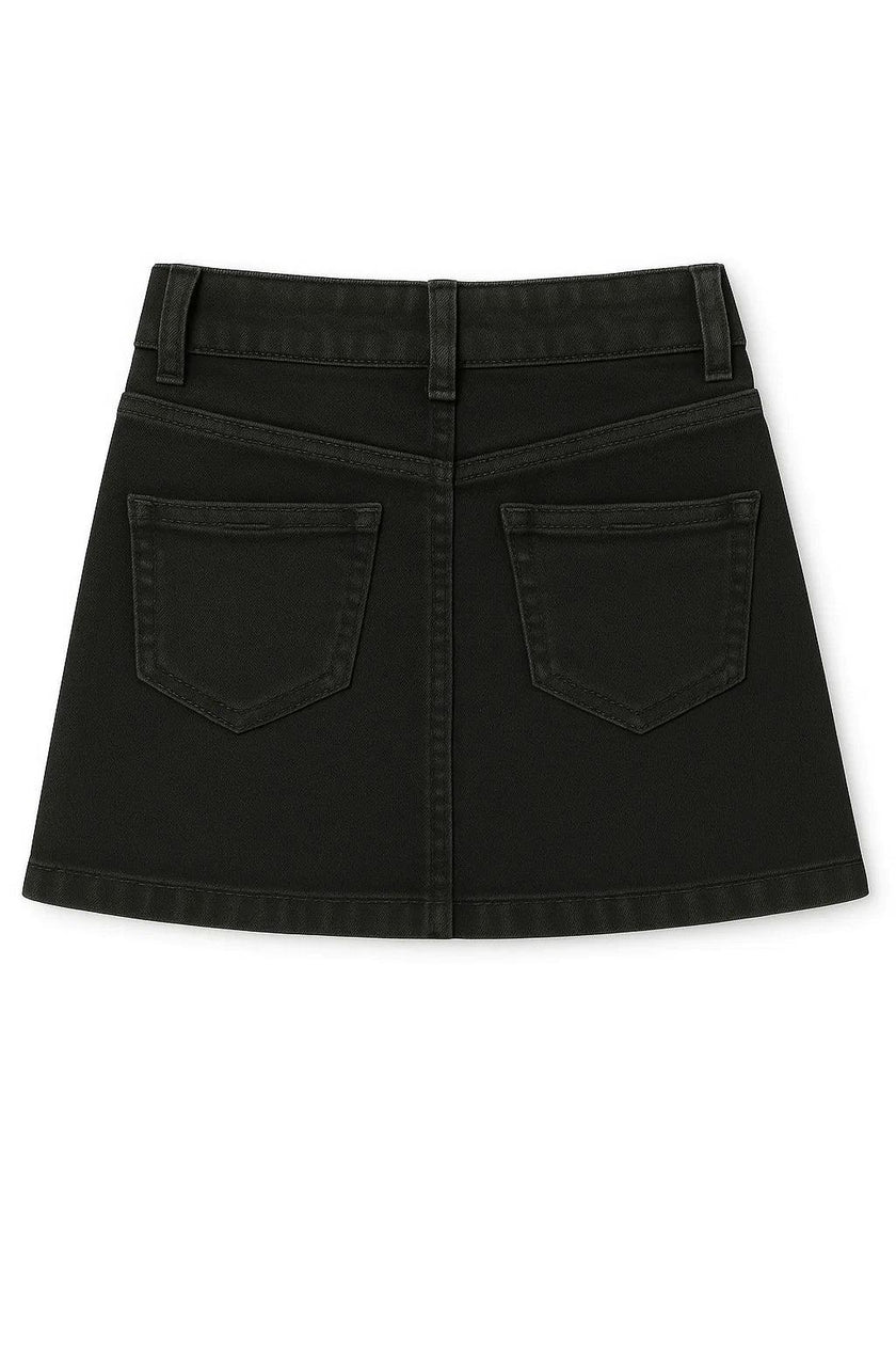 Classic Stretch Denim Skirt