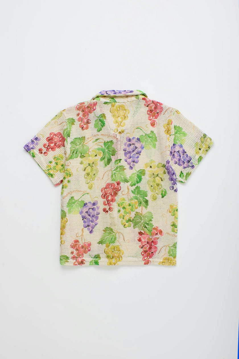 UVAS MESH SHIRT ANGORA