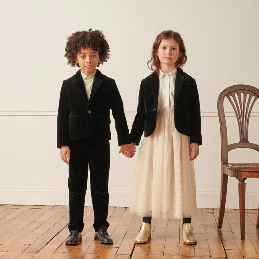 BONPOINT Timote Velvet Suit Pants