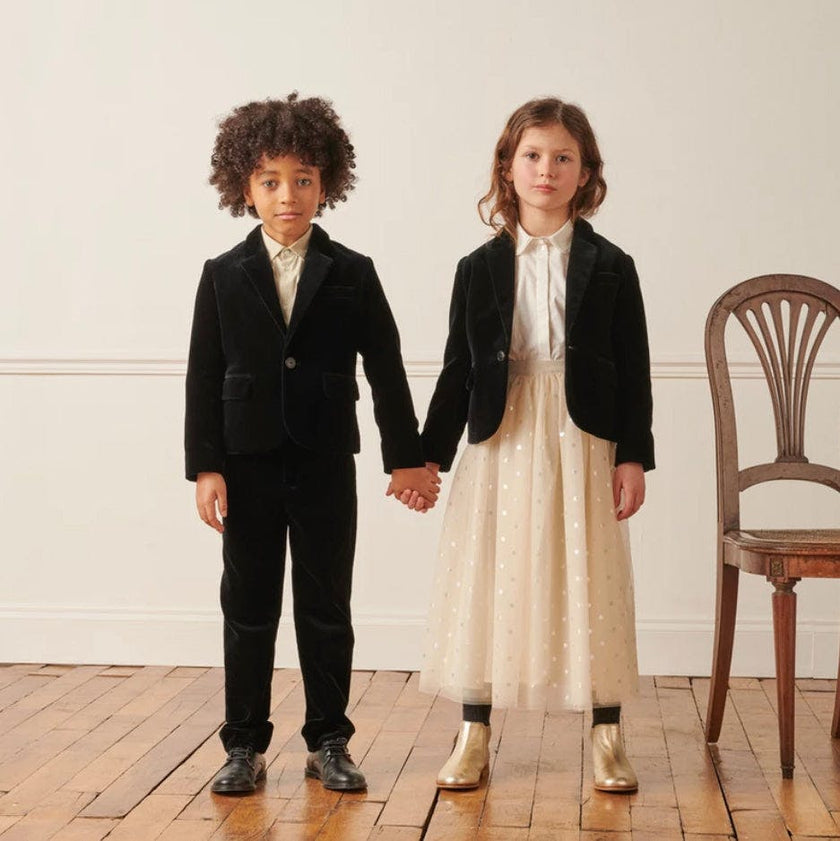 BONPOINT Timote Velvet Suit Pants