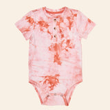 Tie Dye Henley Onesie