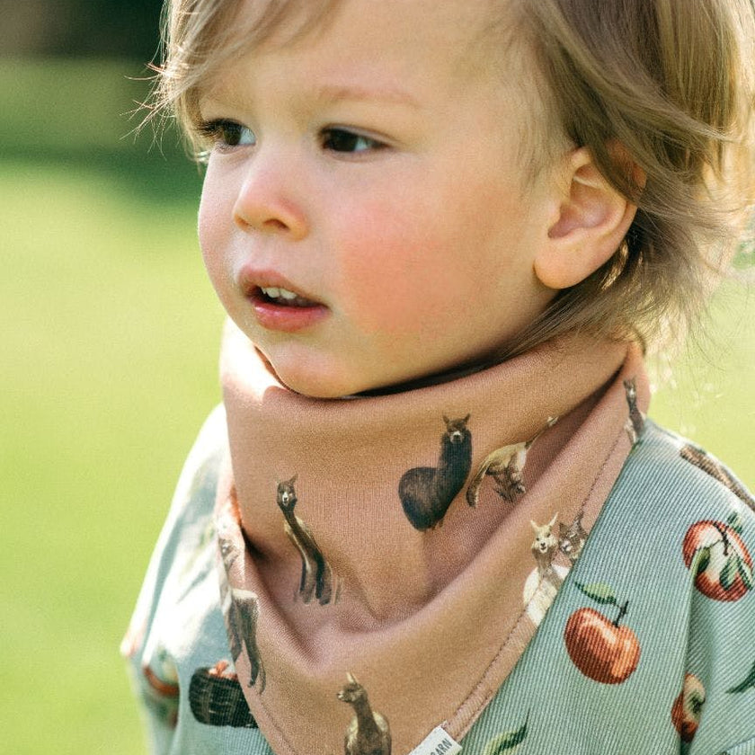 Organic Cotton Kerchief Bib