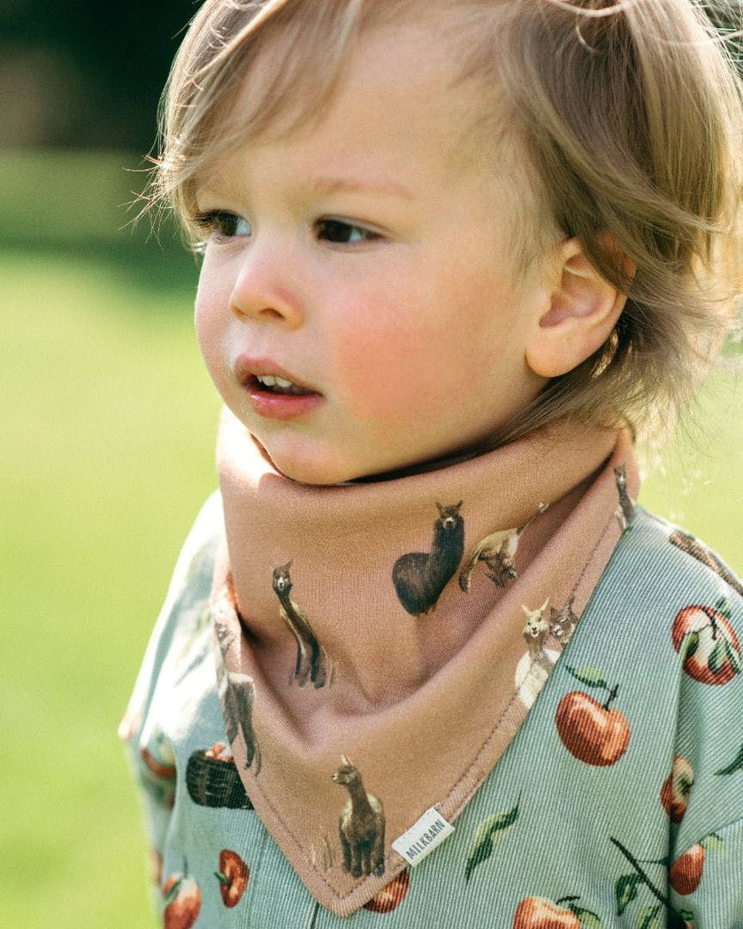 Organic Cotton Kerchief Bib