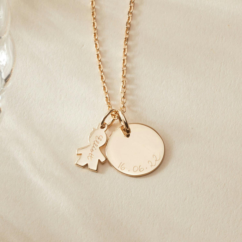 Mini People Charm, Sterling Silver