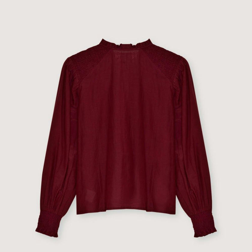 Luly Woman Blouse Plum Fantasy_Sampling