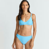 women's le marin dot scoop neck bikini top