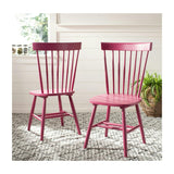 Set of 2 Parker Spindle Accent Chairs