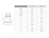Girl's Drop-Waist Peplum Dress