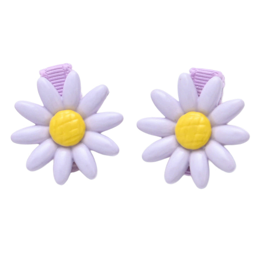 Daisy Hair Clip Set