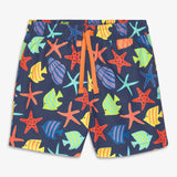Kids swim trunk in under the sea