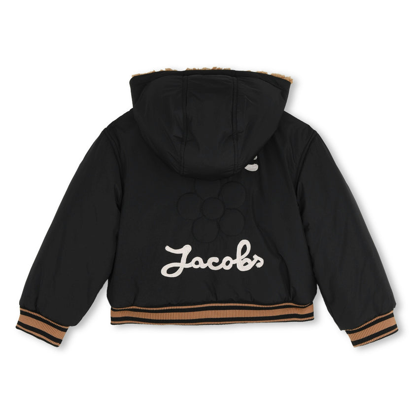 Brown Reversible Teddy Jacket