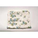 Cornflower Lane Timeless Floral Ruffle Zipper Pouch
