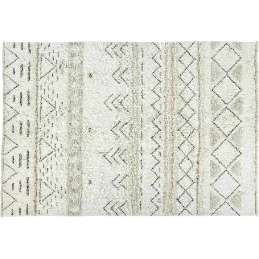 Lakota Day Woolable Rug. Natural