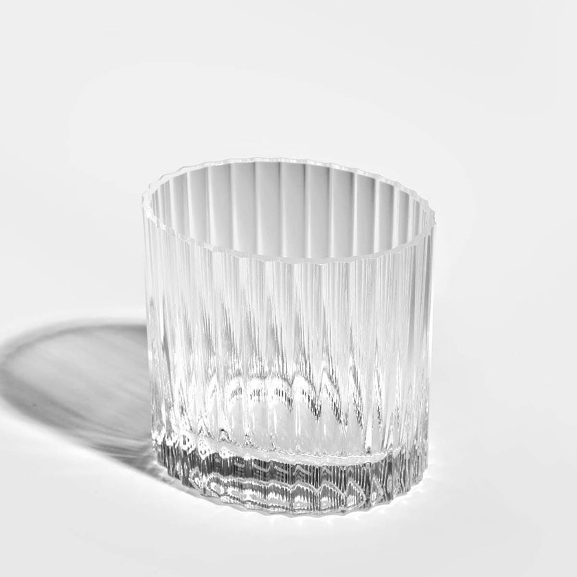 Wine Glasses NASTRI Set of 6  Transparent 10 oz, H 3.3"