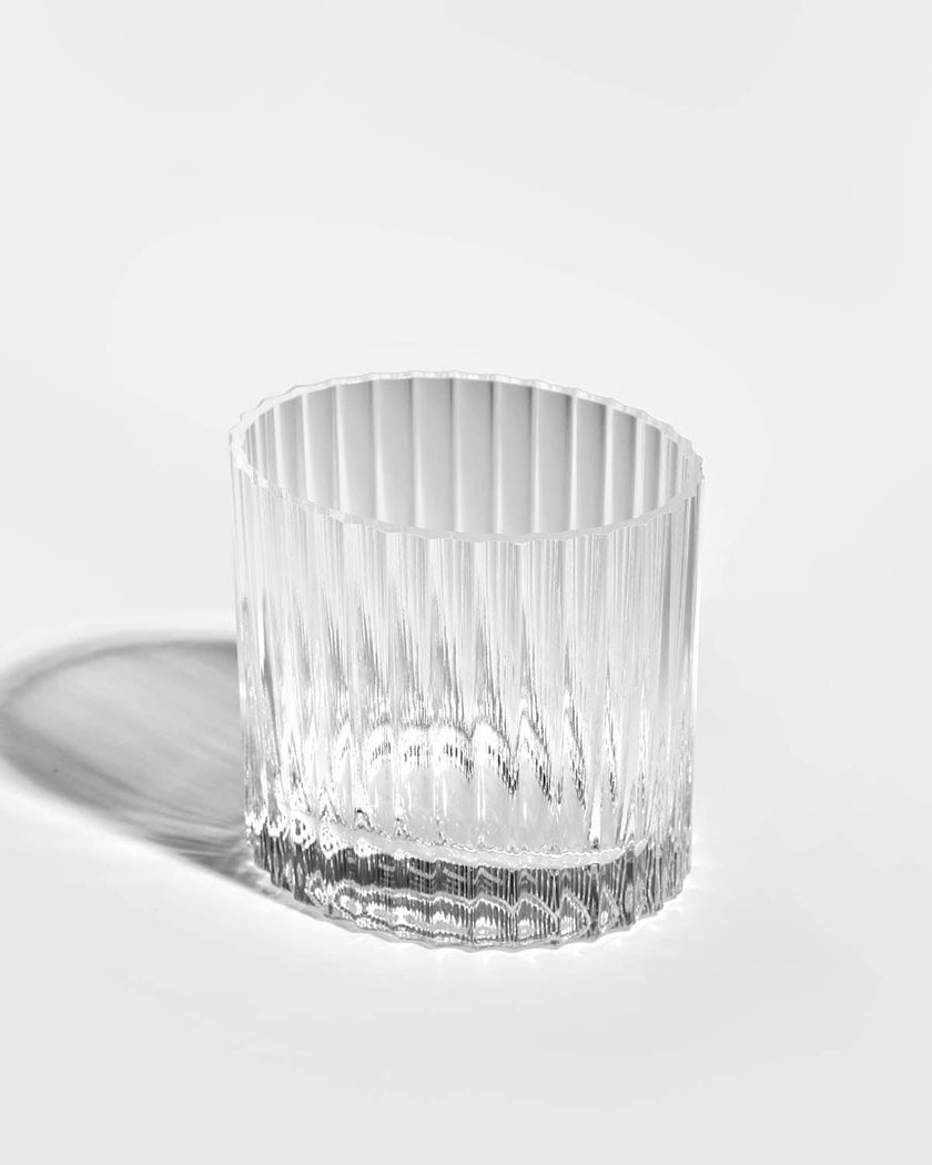 Wine Glasses NASTRI Set of 6  Transparent 10 oz, H 3.3"