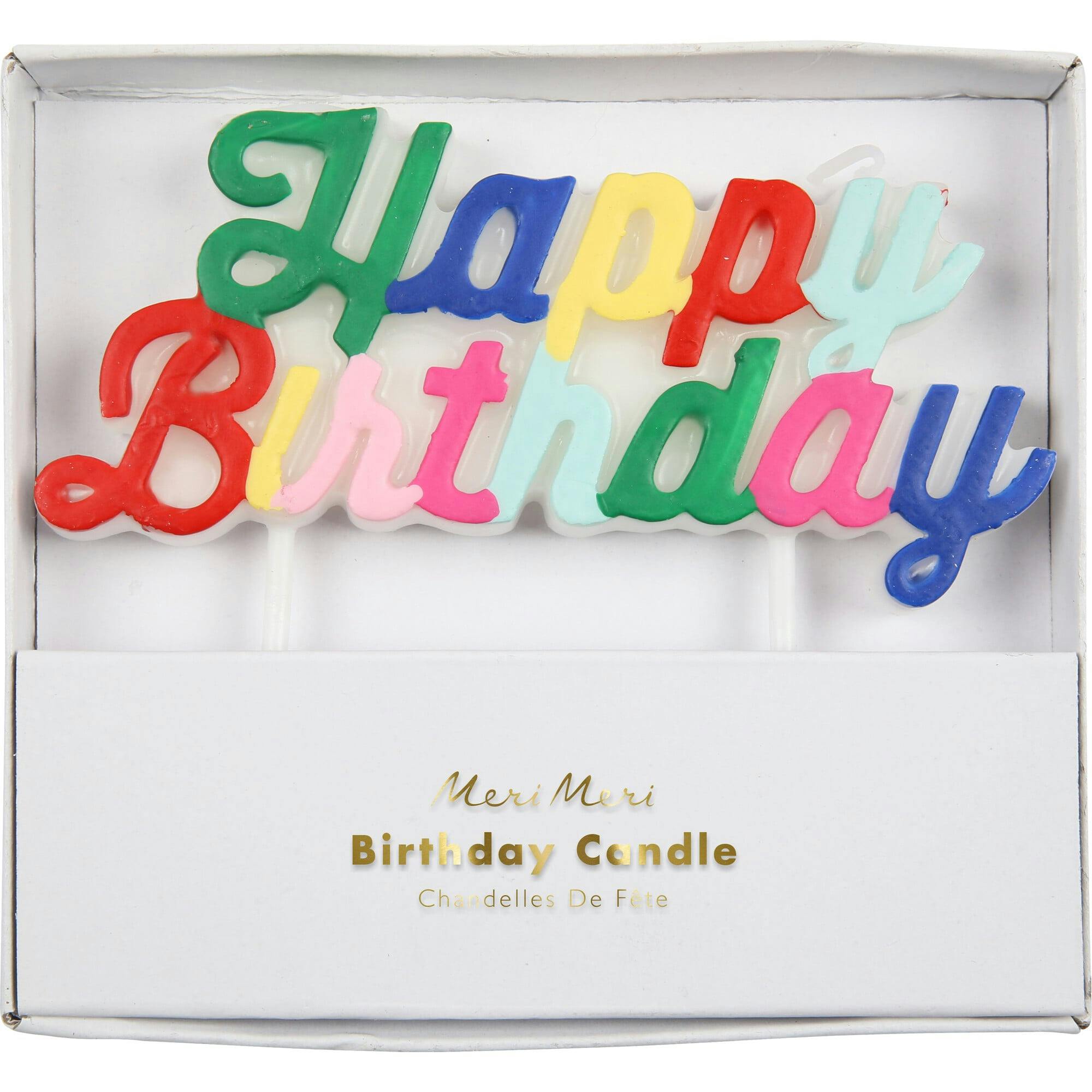 Happy Birthday Candle