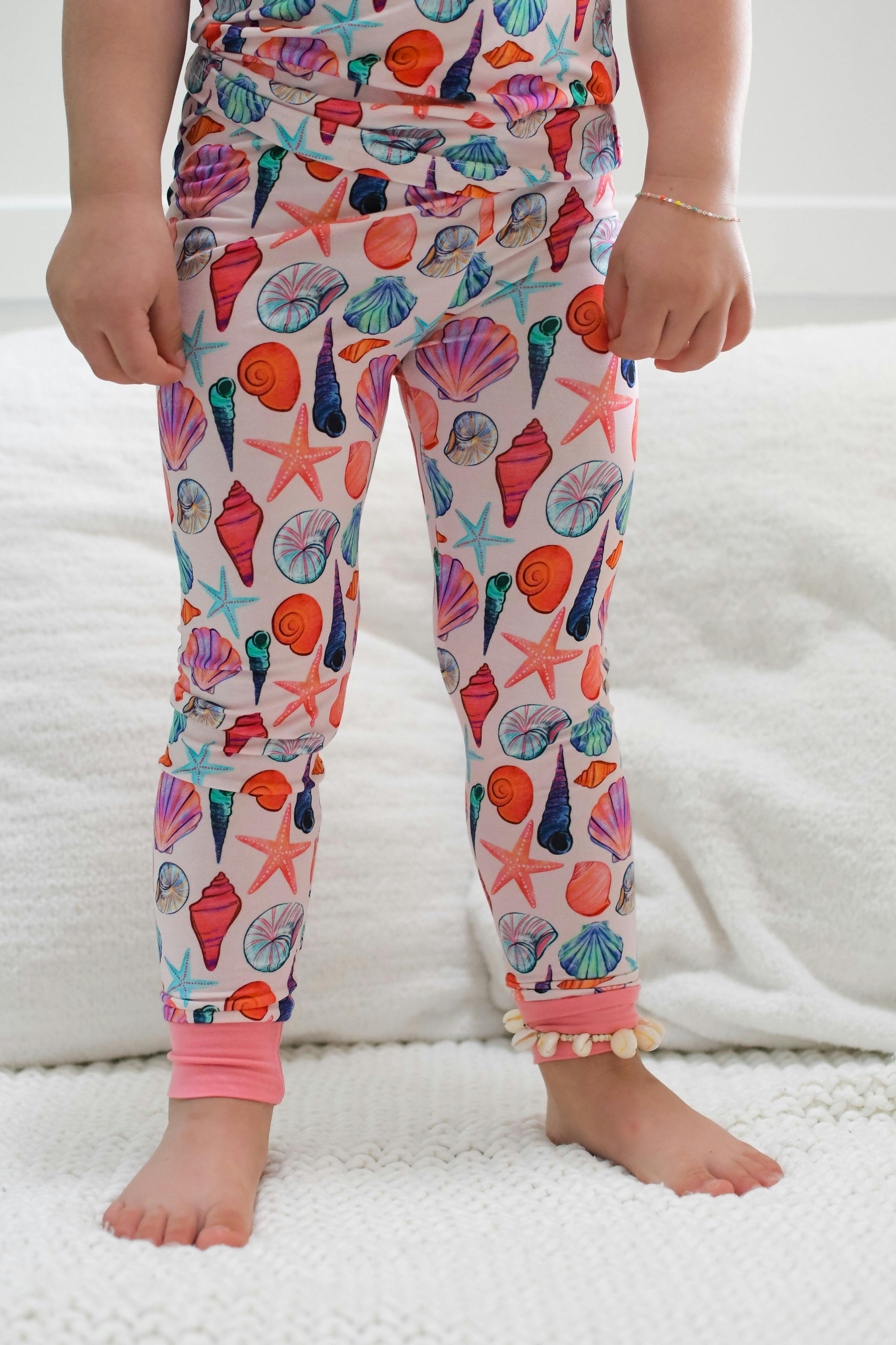 Cute as Shell Short Sleeve Pajama Set