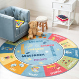 Kids Playhouse Holly Rug, Blue