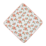 Infant Hooded Towel - Watercolor Roses