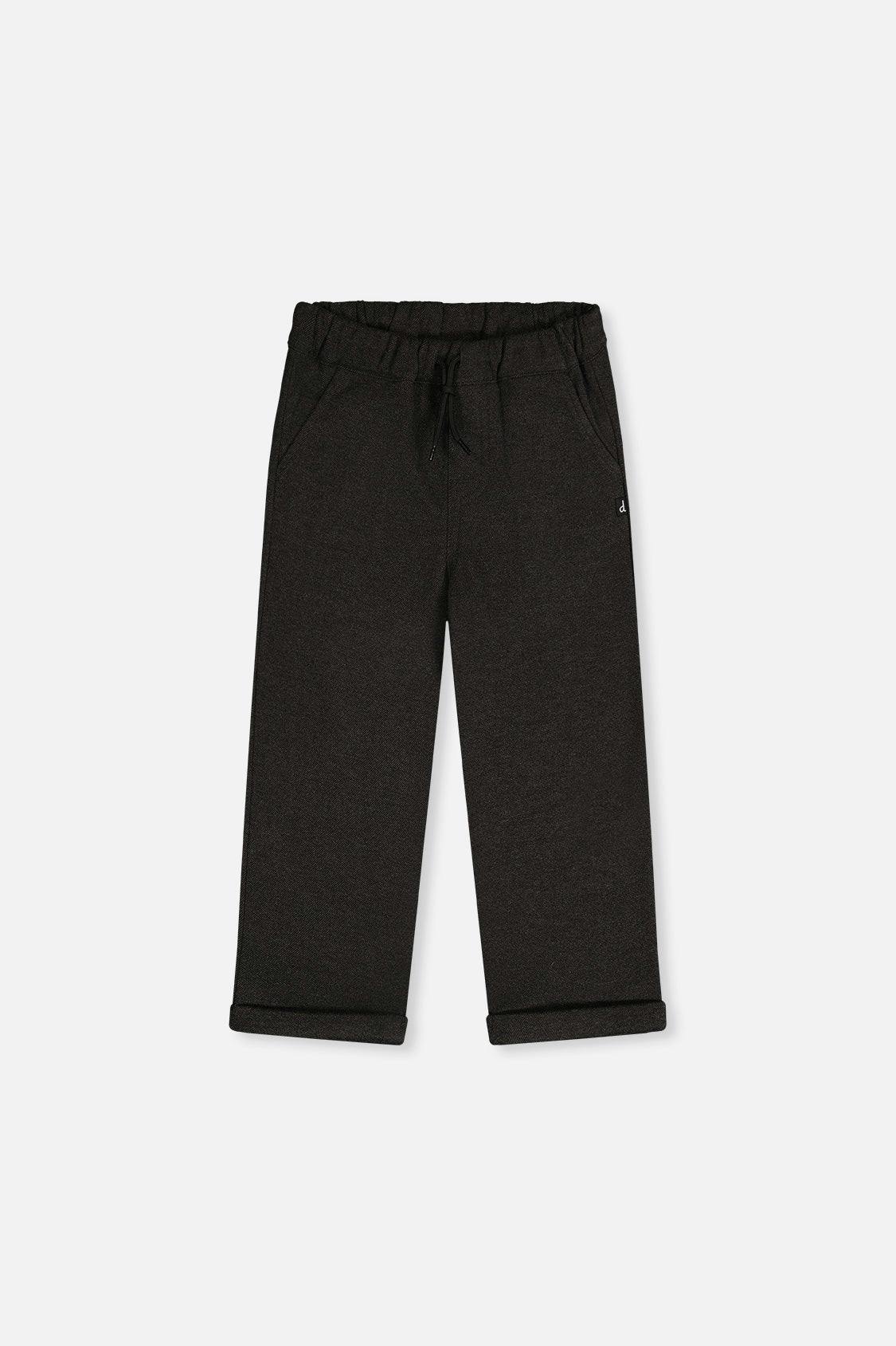 Stretch Twill Pants Black