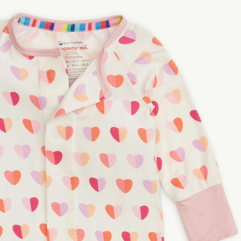 Magnetic Convertible Coverall PINK XOXO