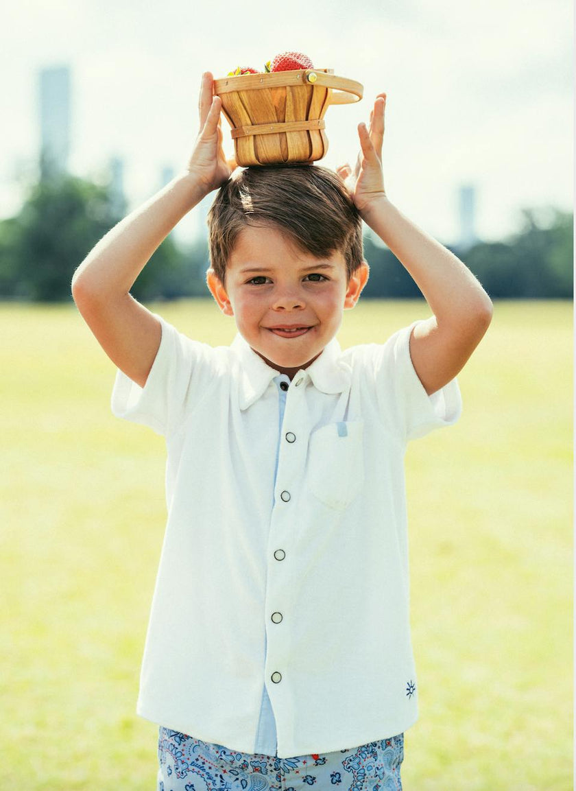 boys wells button down