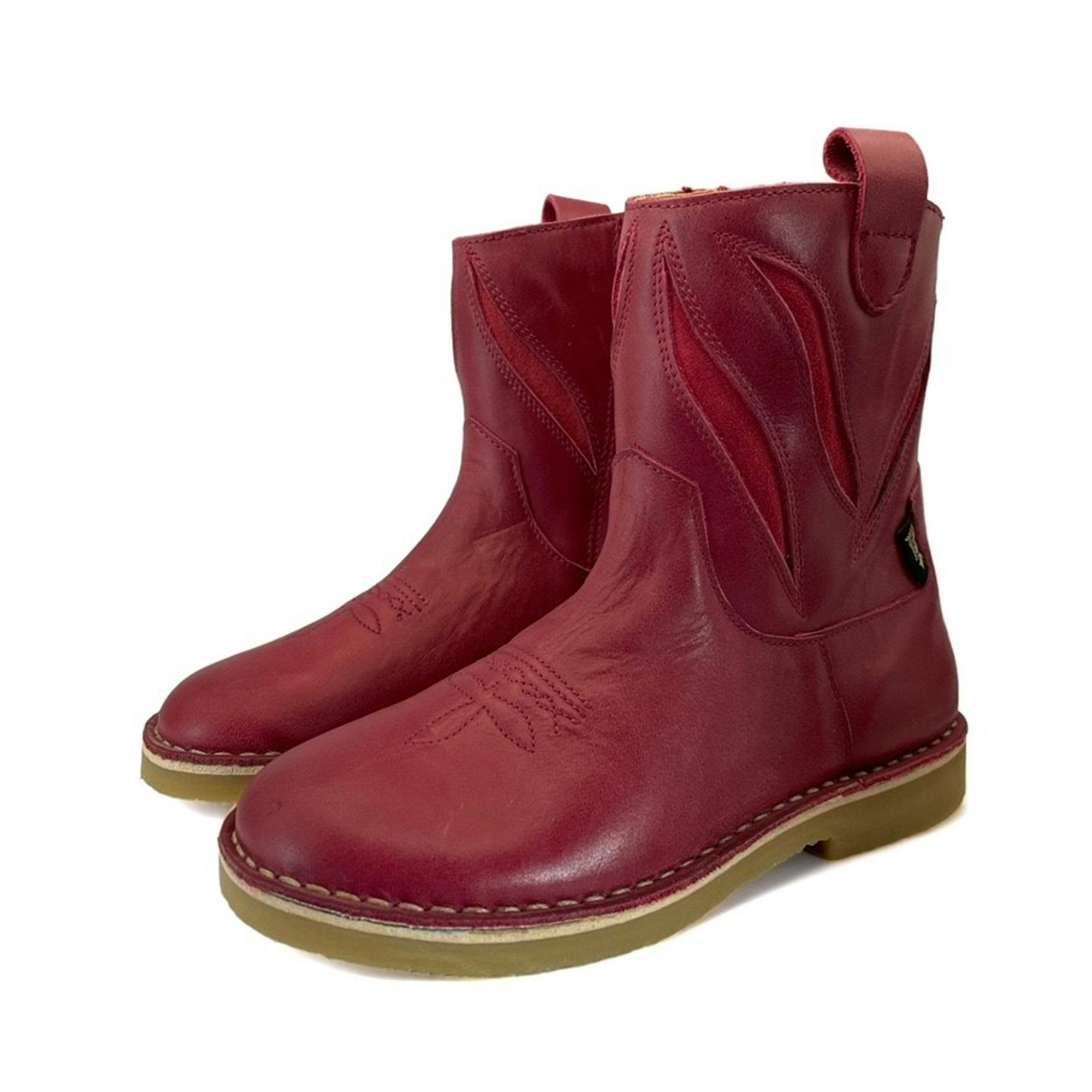 Jessie Kids Cowboy Boot - Electro Pink Leather