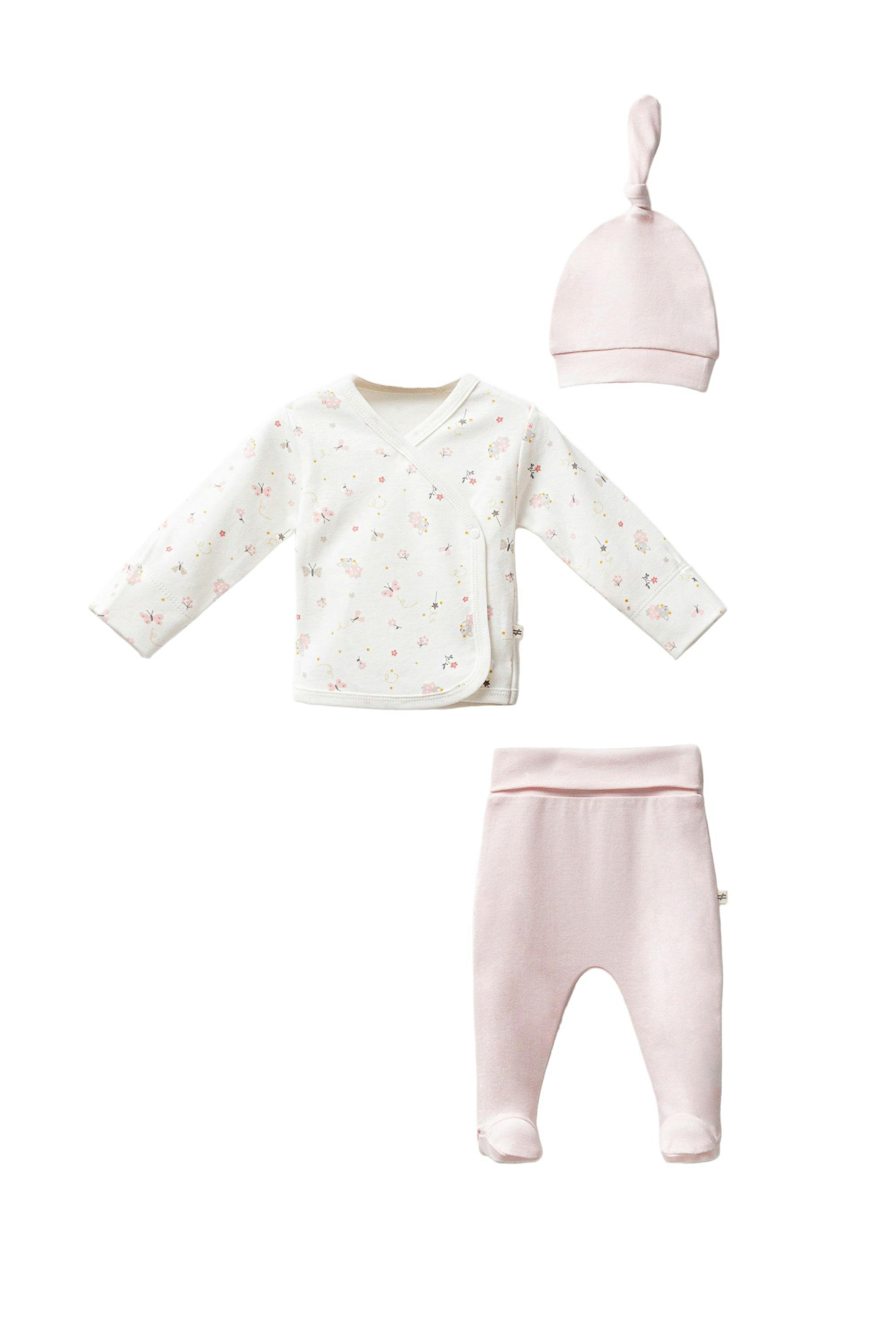 Pink Flower Fairy Outfit Set