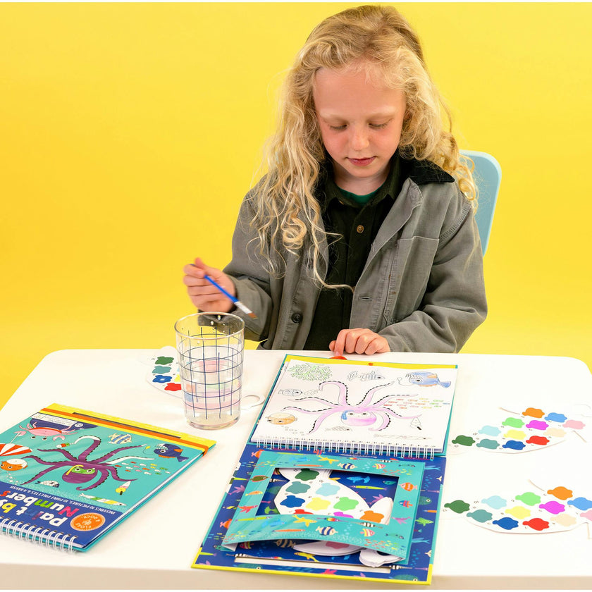 Paint by Numbers  Book - Ocean