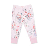 Painterly Rose Bouquets - Long Sleeve Loungewear Set