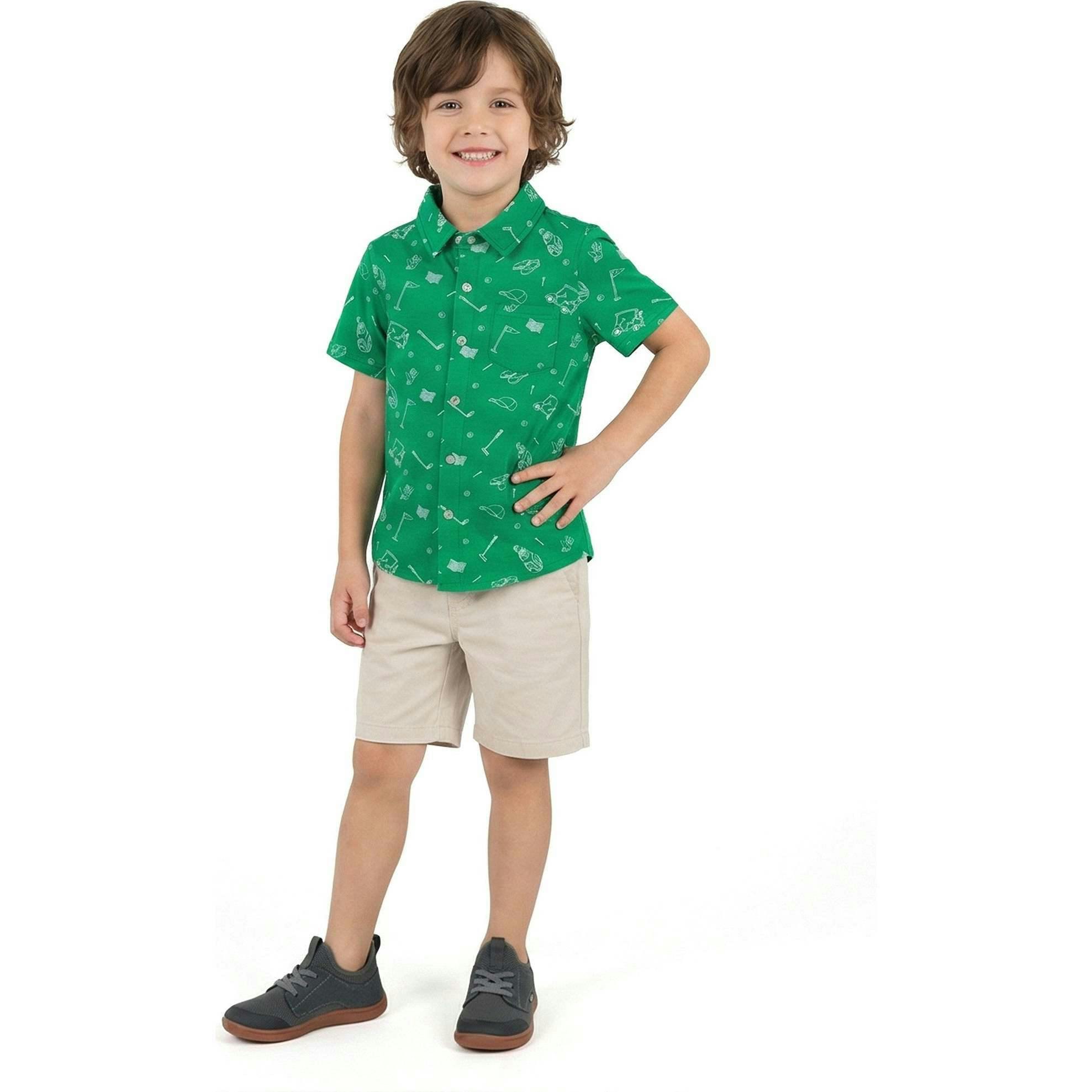 Boys Knit Buttondown | Gone Golfing