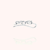 Women's Personalized Ear Cuff, Silver 925