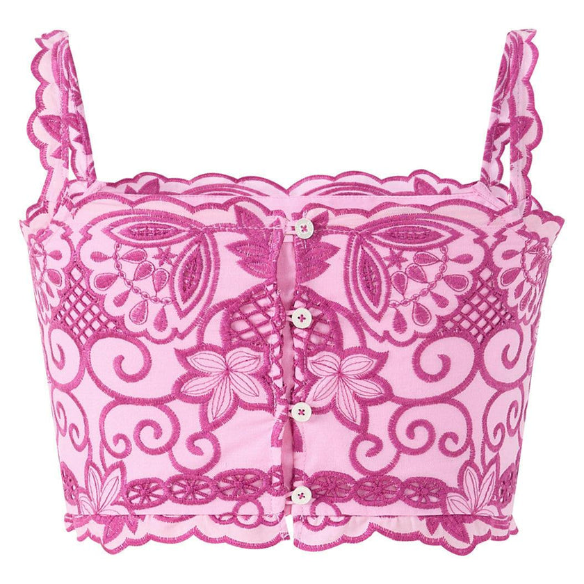 Alora Embroidered Top