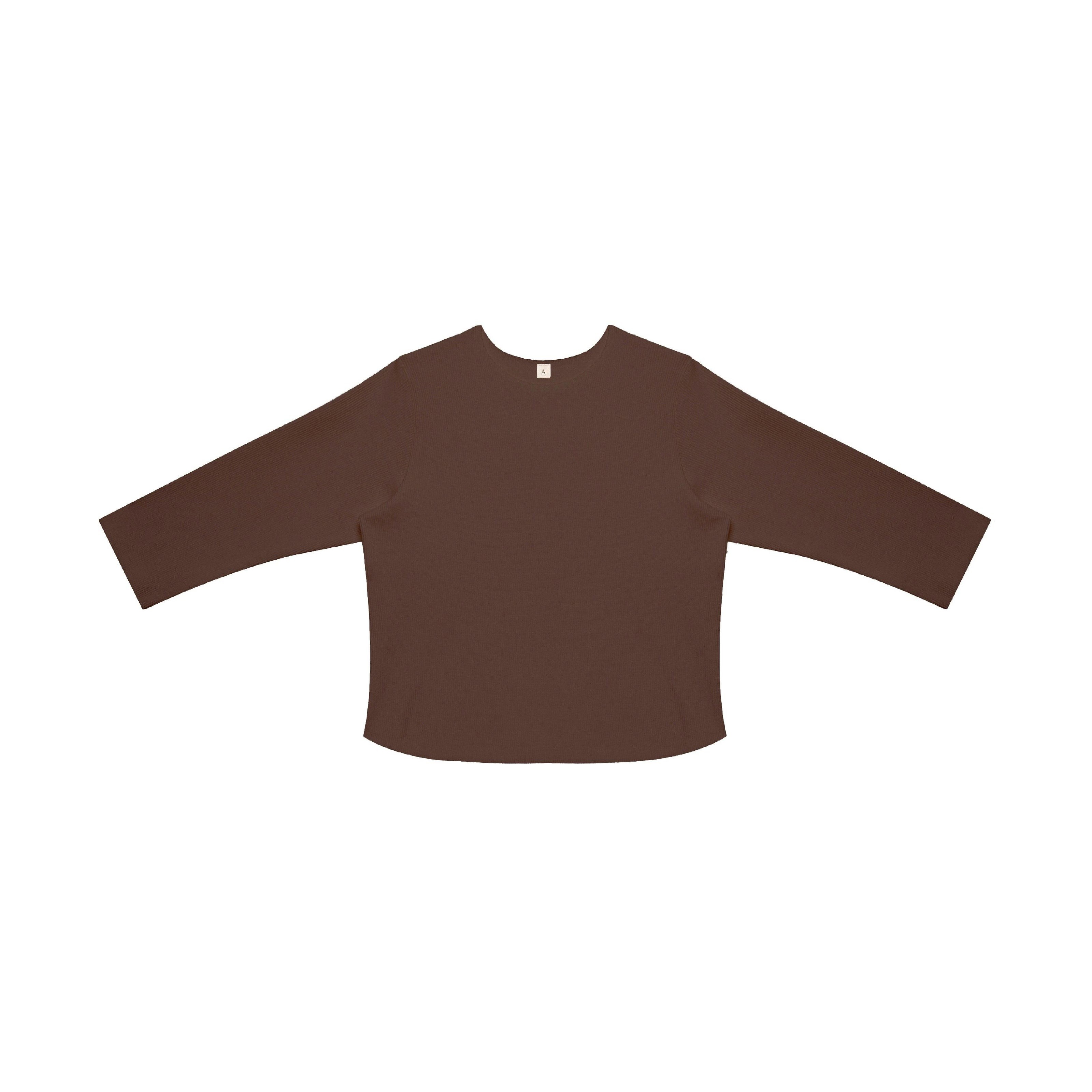 RIB SWEATSHIRT
