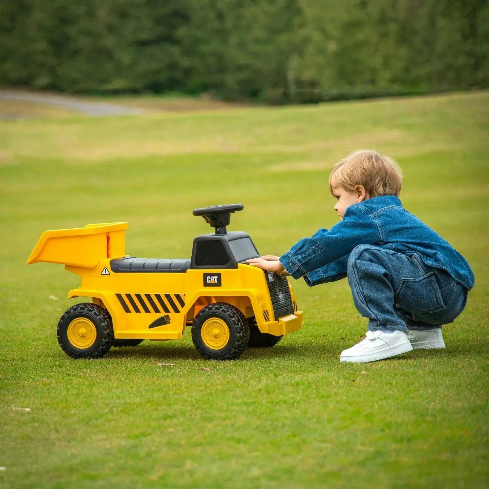 CAT Dump Truck 6V Ride-On Toy