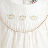 White Crown Romper
