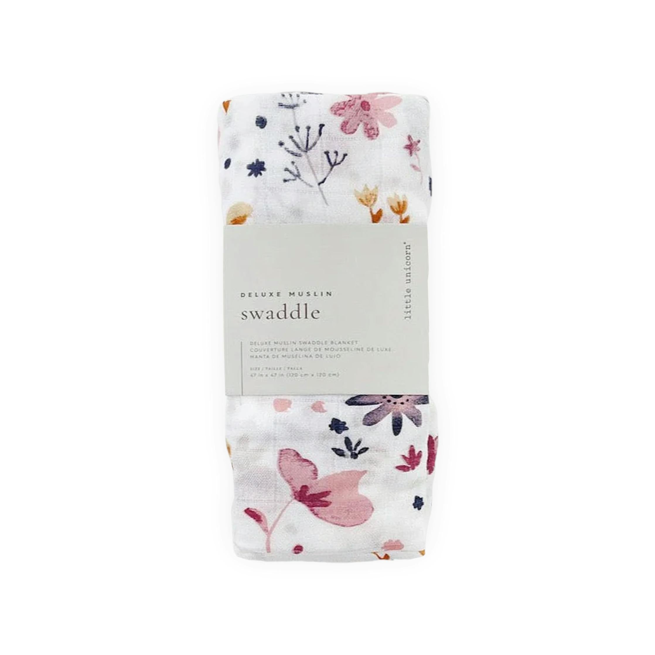 Deluxe Muslin Swaddle Blanket - Fairy Gardens