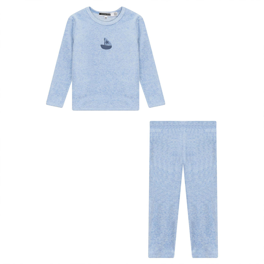Boat Print 2Pc Set