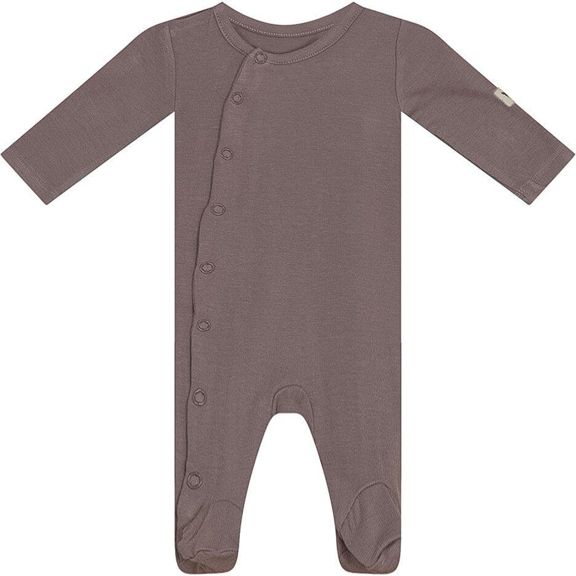 Snap Down Onesie Dark Almond
