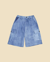 Brooklyn Cargo Shorts in Denim