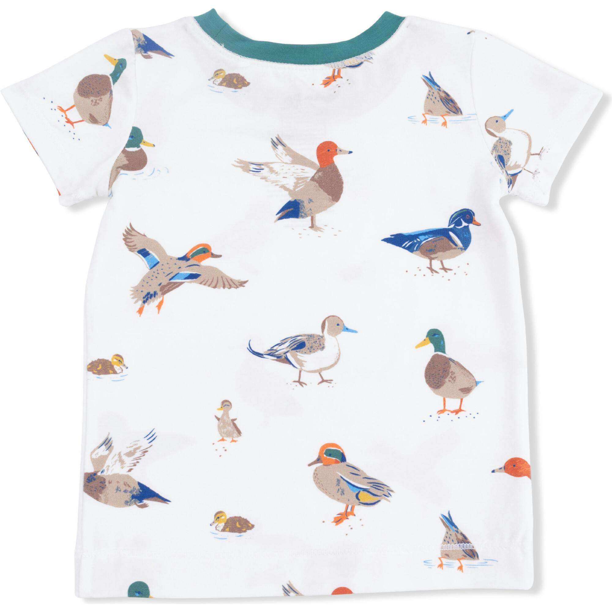 Ducks - Short Sleeve Loungewear Set